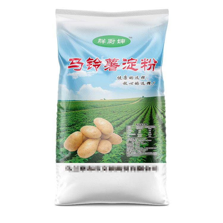 25公斤红薯淀粉编织袋胶印和彩印哪个质量好？